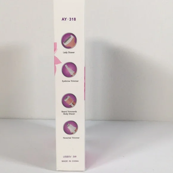 CSnid | Rechargeable Ladies Shaver | Brows, Nose, Beard & Body | New in Box - Picture 3 of 6
